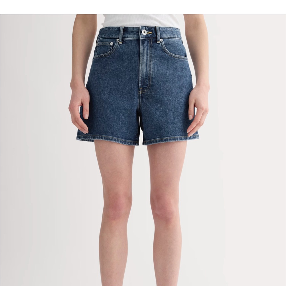 Everlane A-Line Denim Short, size 28